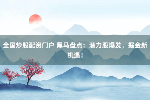 全国炒股配资门户 黑马盘点：潜力股爆发，掘金新机遇！